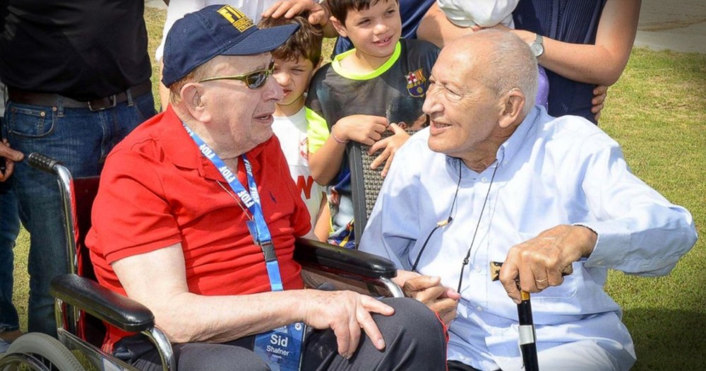 WWII Veteran And Holocaust Survivor Reunite 71 Years Later