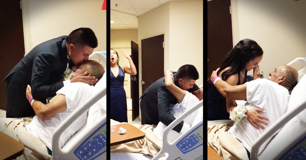 Grandfather's Hospital Surprise From His Grandson Will Melt Your Heart