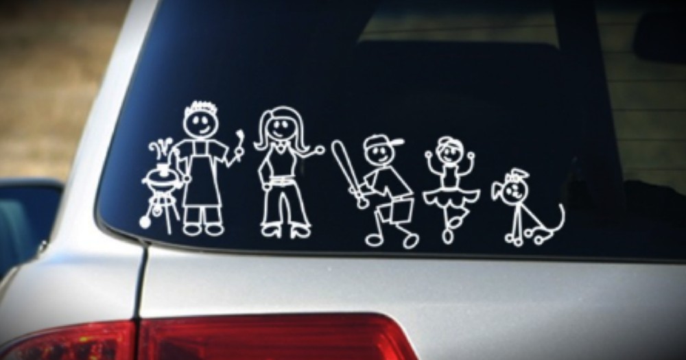 These Cute Stickers On Your Car Could Be Putting You At Risk