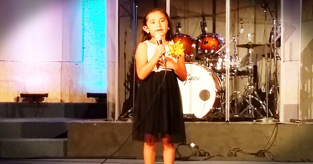  Little Girl's Big Voice Will Warm Your Heart