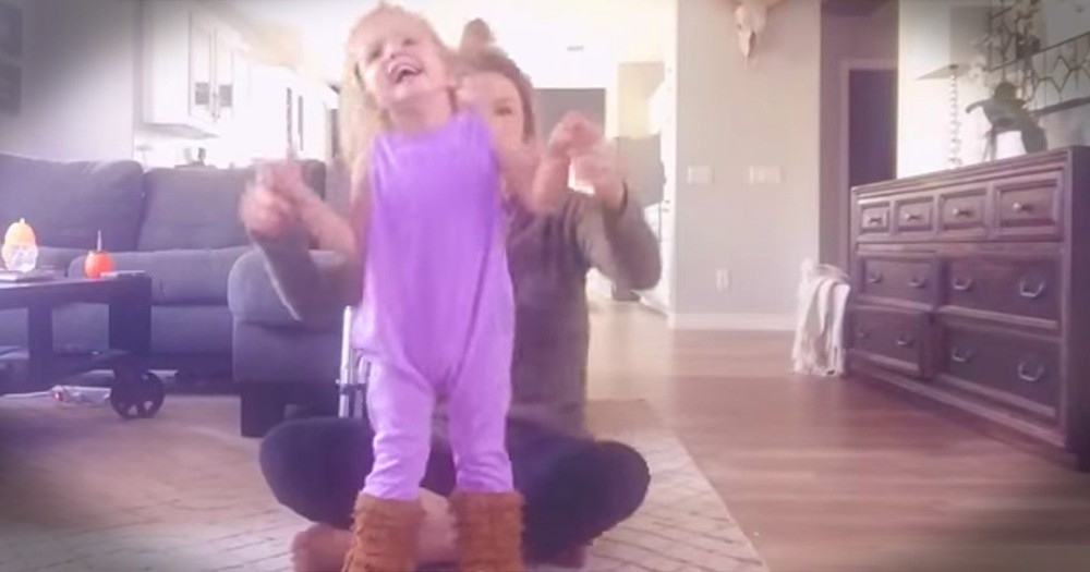 Little Girl With Cerebral Palsy Dancing With Her Momma Is Precious 