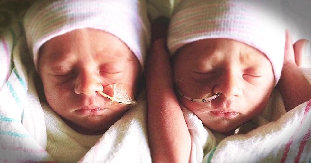 Family's 'Thank You' To The Man Who Saved Their Twins Is Touching
