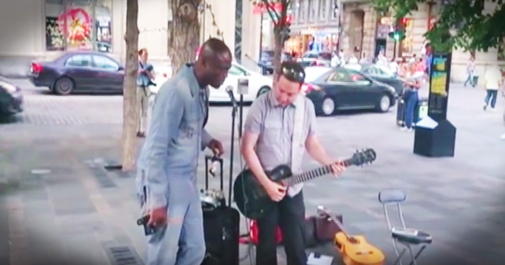 Famous Singer's Surprise Duet With A Street Performer Is Amazing