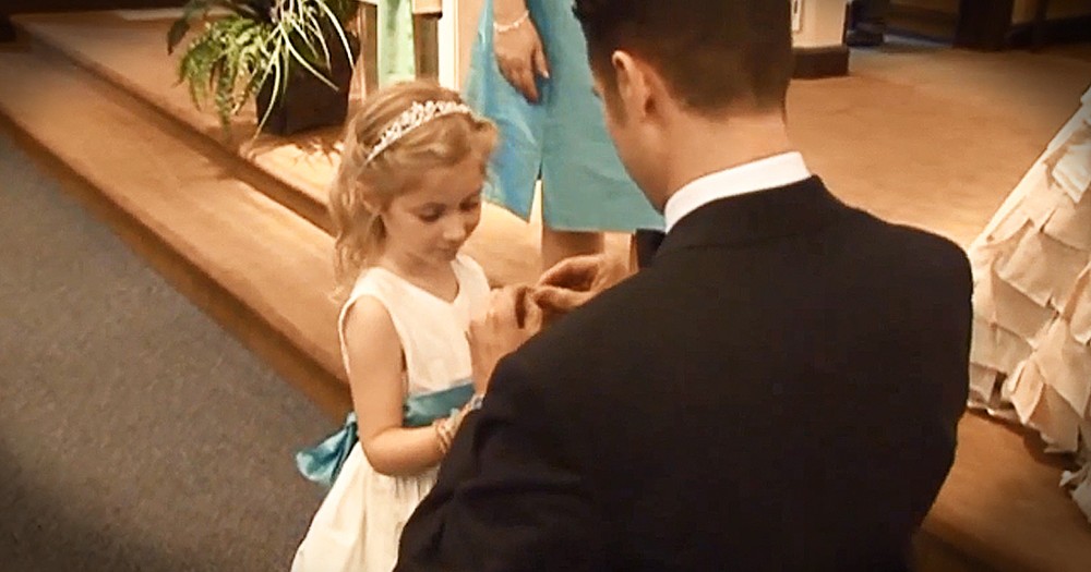 Groom Stops Wedding To Recite Vows To Future Step-Daughter