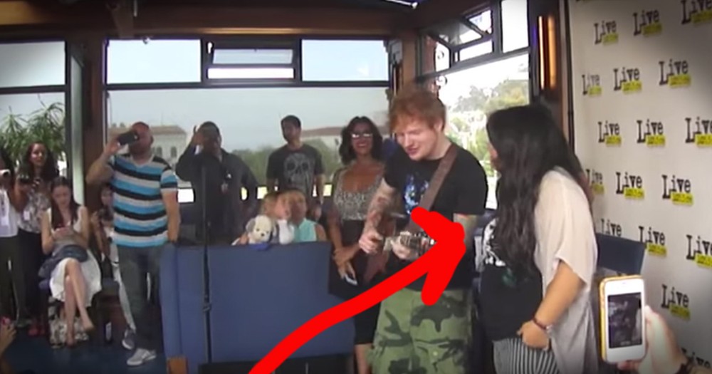 Ed Sheeran Brings Fan On Stage For Amazing Surprise Duet