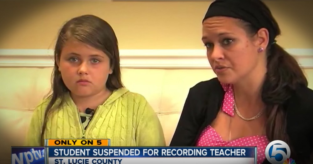 Little Girl Suspended For Reporting Bully Teacher