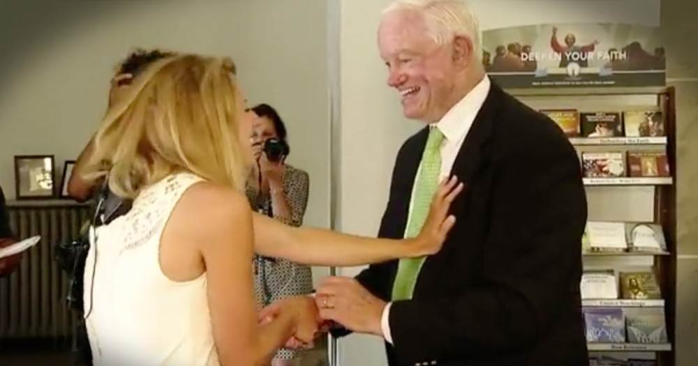 Bride Walked Down The Aisle By The Man With Her Father's Heart Will Leave You In Tears