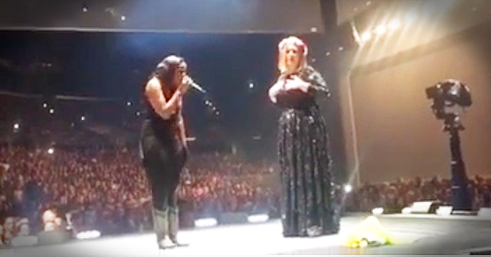 Singer Adele Invites Christian Artist Jamie Grace On Stage To Sing