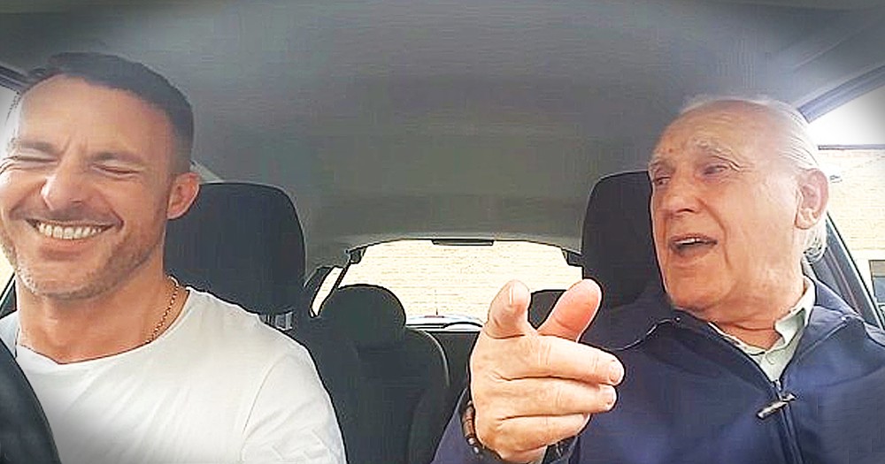 Father With Alzheimer's Remembers Lyrics To Popular Song And Sings In The Car With Son