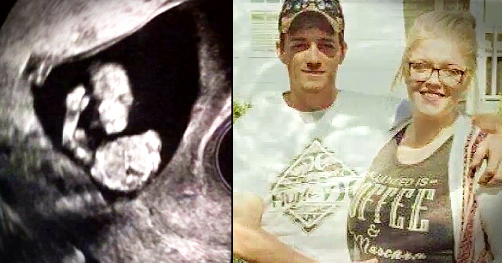 Marine's Baby Adorably Salutes During Ultrasound