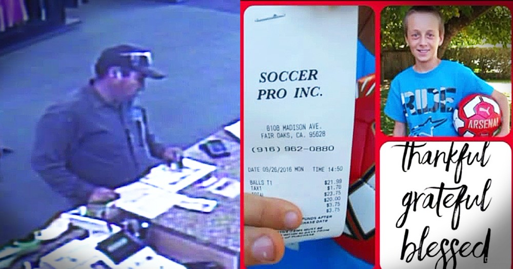Stranger Leaves Family $20 To Replace Stolen Soccer Ball