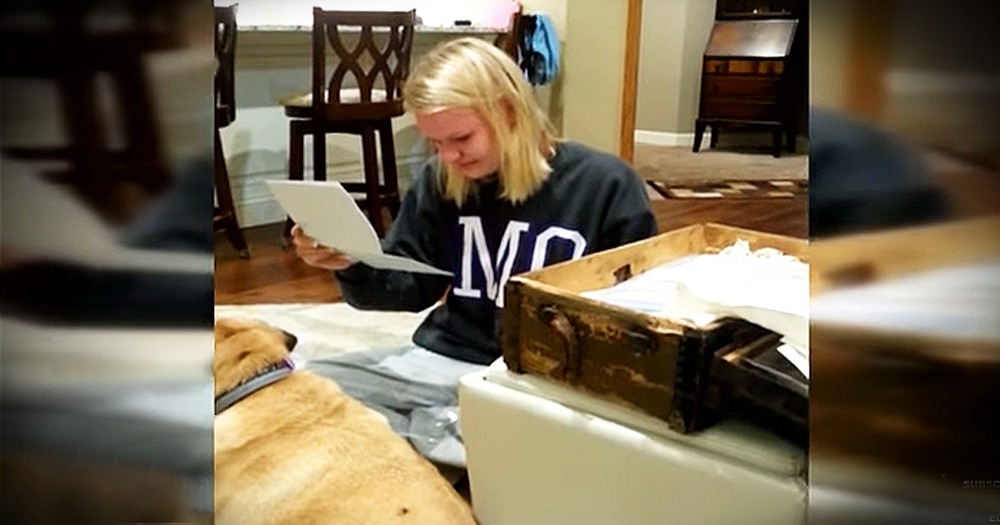 Woman Reads Box Of Letters On Her 18th Birthday From Family Members Written Years Ago