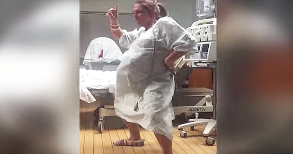 Pregnant Woman Dancing Through Her Labor Pains Will Make You Smile