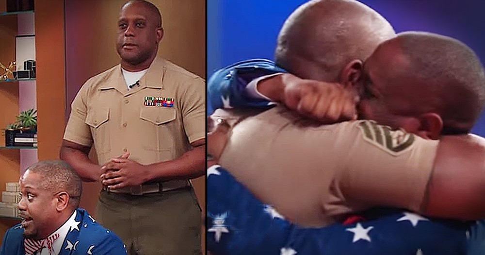 Emotional Military Reunion Between Brothers On Daytime Talk Show