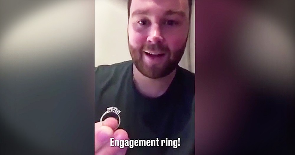 Parents Laugh After Boy At School Proposes To Their Daughter With Real Engagement Ring