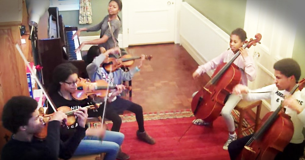 6 Siblings With Insane Musical Talent Just Nailed This Classic
