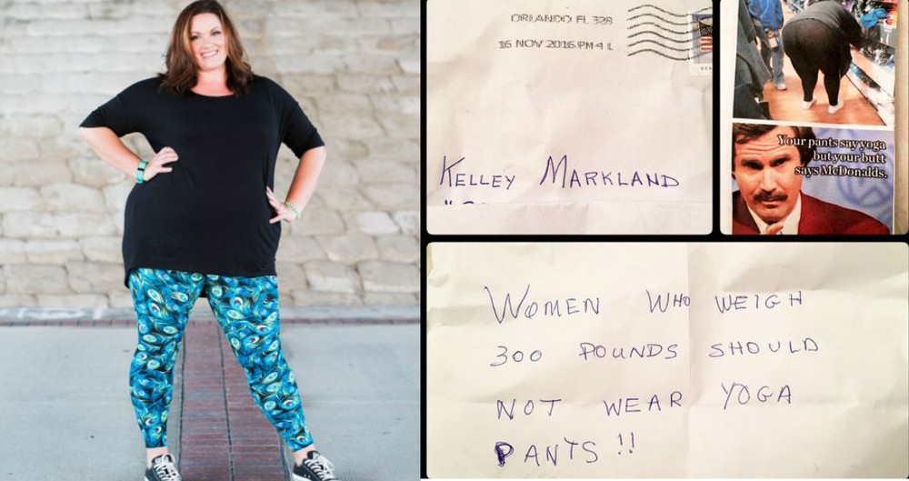 Plus-Sized Mom Receives A Hateful Letter After Wearing Leggings