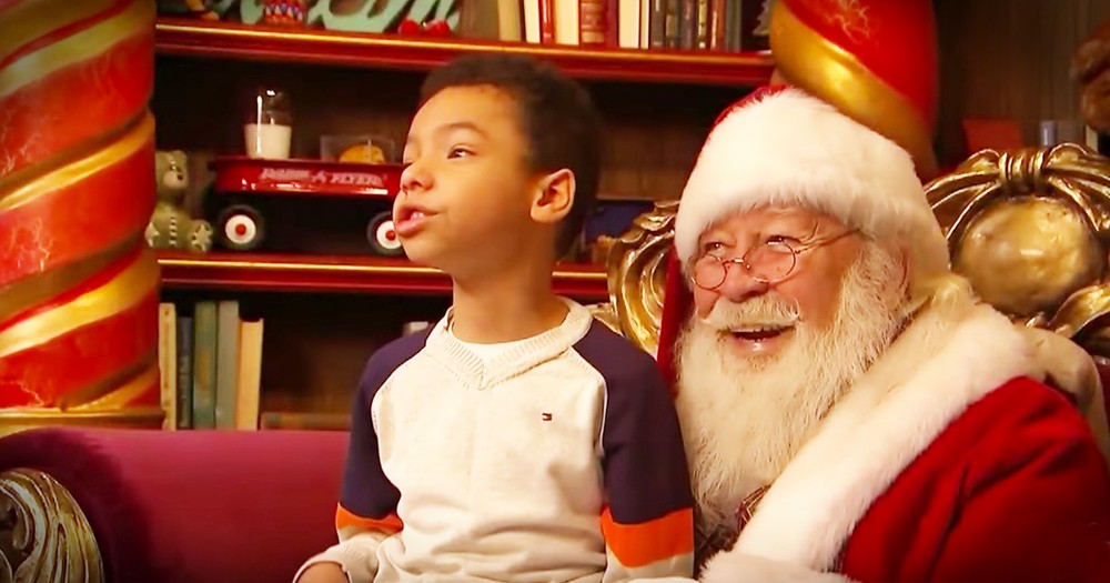 Santa Offers A Special Meeting For Kids With Autism