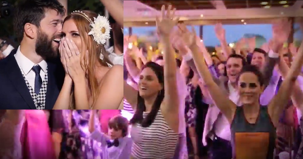 400 Guests Just Surprised The Bride And Groom With The Most Epic Flash Mob