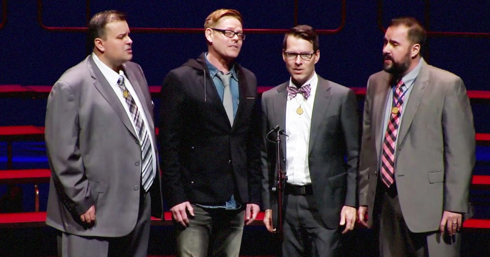 Barbershop Quartet Stuns With 'It Is Well With My Soul'
