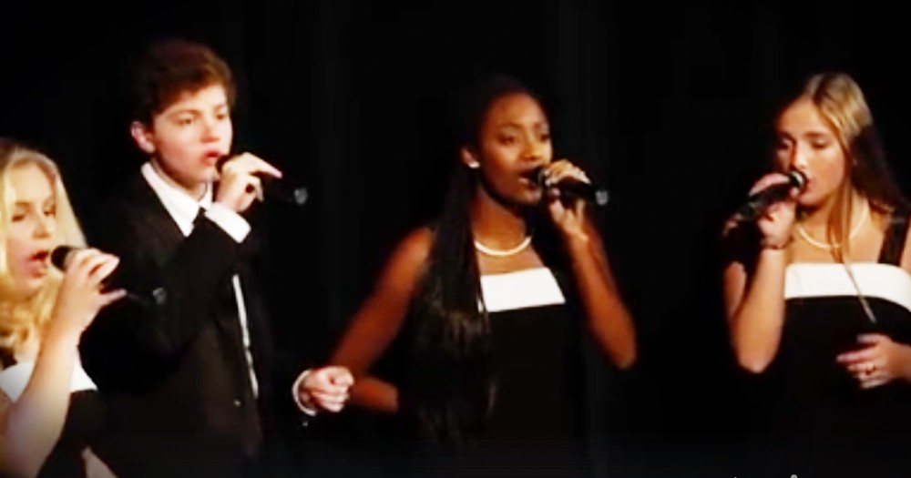 High School Chorus Wows With A Cappella 'I Need Thee Every Hour'