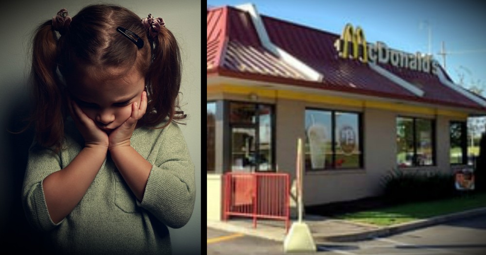 Stranger's Act Of Kindness For Scared Little Girl At McDonalds