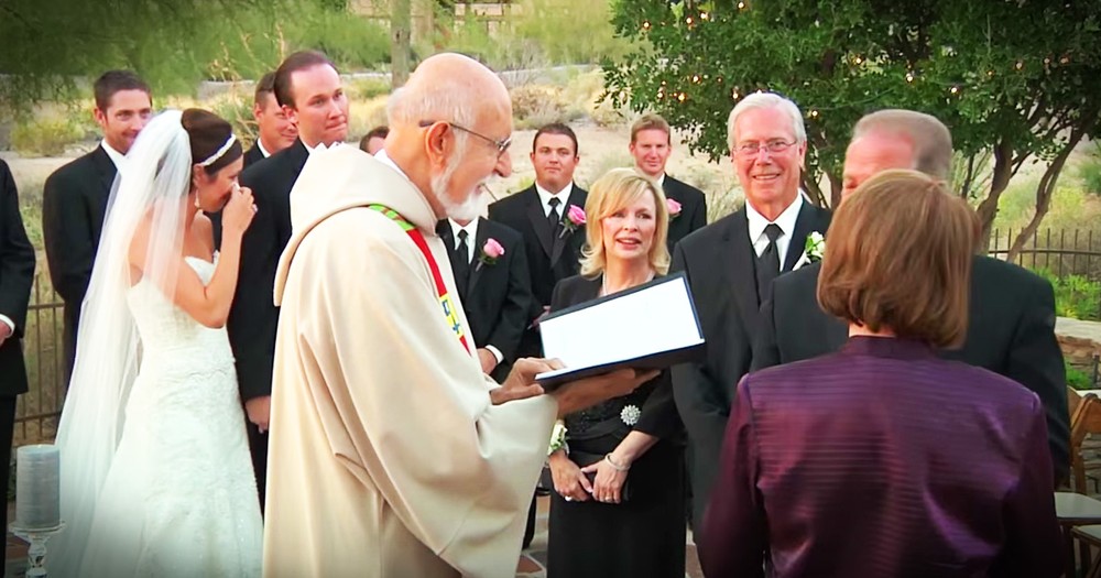 Couple Steps Aside At Wedding for Their Parents' Surprise Vow Renewal
