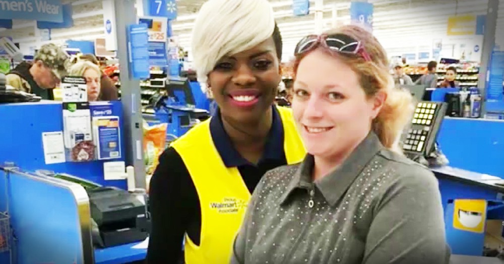 God Told This Walmart Cashier To Pay For Half A Stranger's Groceries