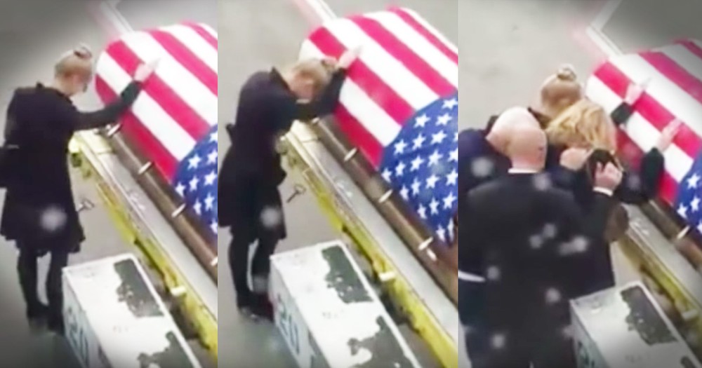 Viral Video Of A Grieving Widow Is A Reminder Of What Freedom Costs