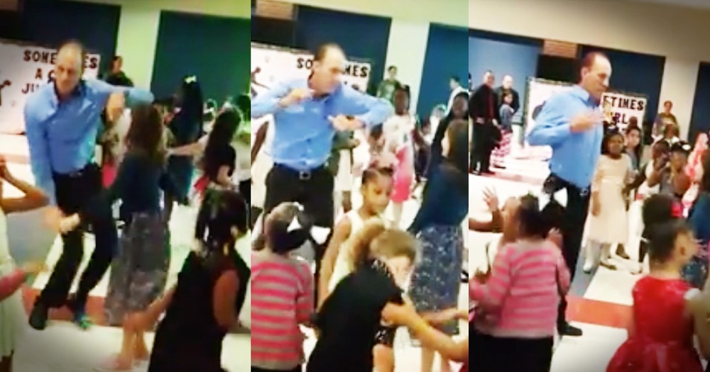 Dad Goes Viral For Bustin' Some Serious Moves At The Father-Daughter Dance