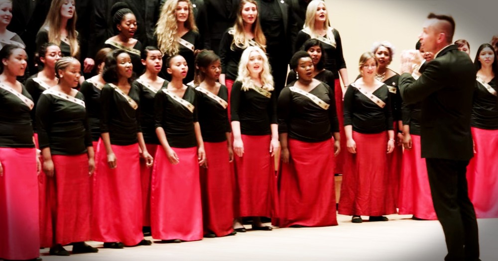 Choir's A Cappella Performance Of 'Say Something' Brought The Tears