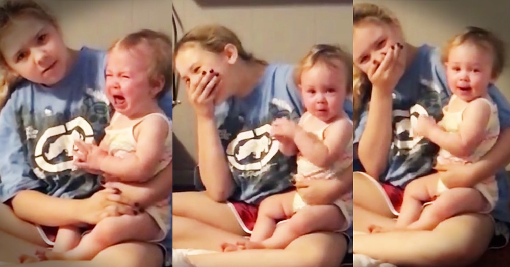 Precious Baby Girl Hilariously Stops Crying For Marvin Gaye 