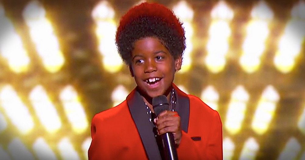 Little Boy With A Big Voice Takes It Way Back With 'One More Chance'