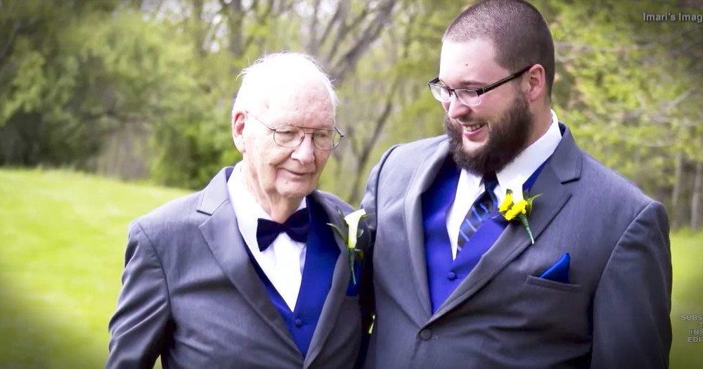 90-Year-Old Grandpa Makes The Greatest Best Man