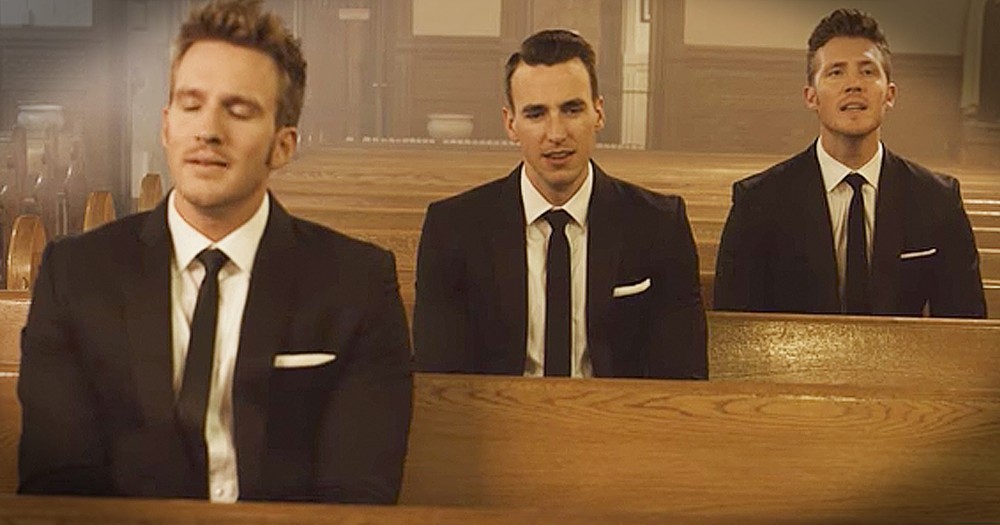 Gentlemen Trio Sing Soul-Filled Cover Of 'Let It Be' Inside Church