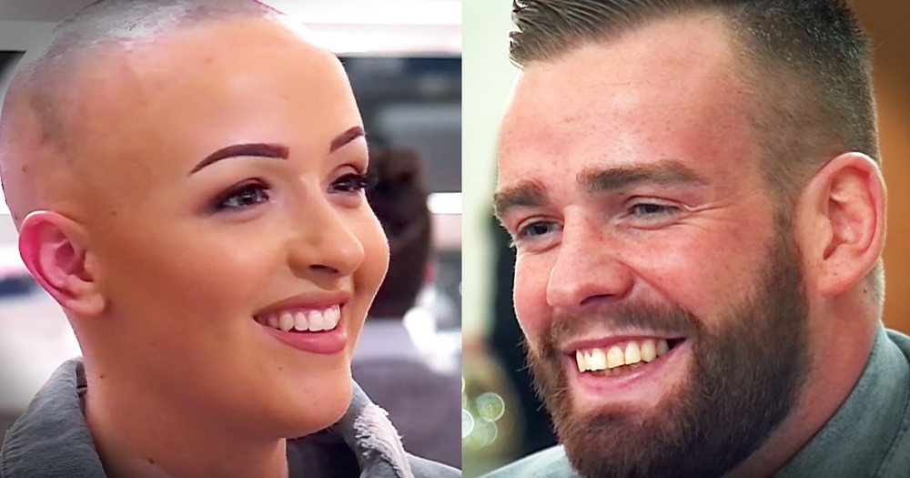 Man Has Heartwarming Reaction When His Date Removes Her Wig