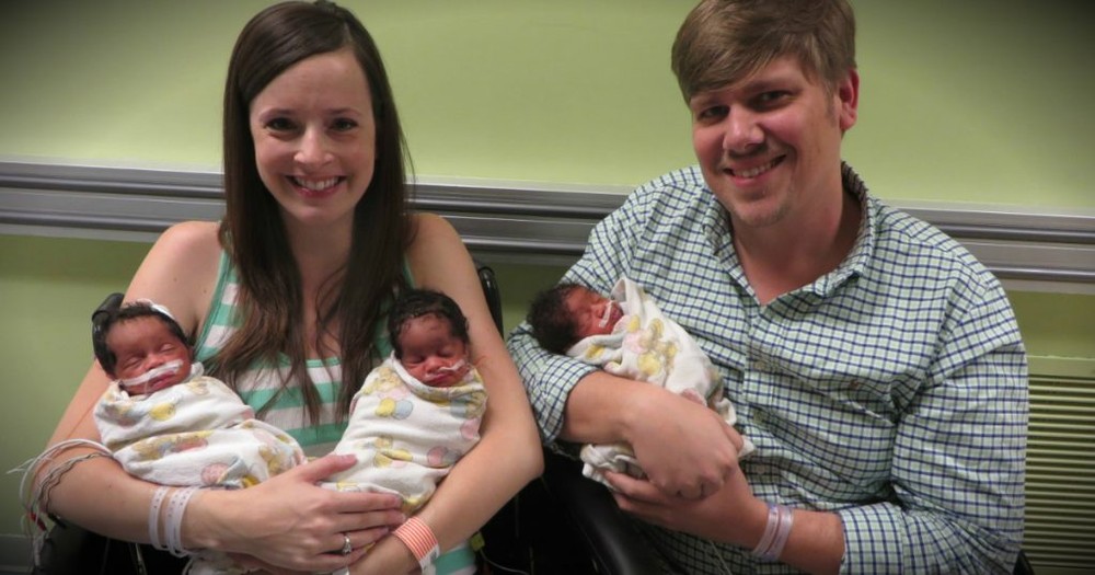 White Mom Births 3 Black Babies, Then Responds To Racial Backlash