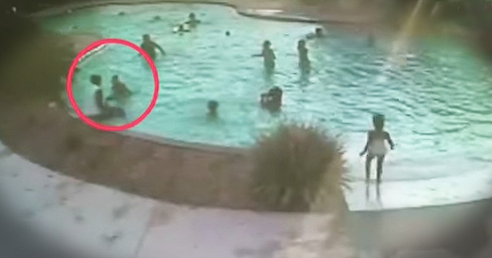 9-Year-Old Saves Toddler From Drowning In Pool