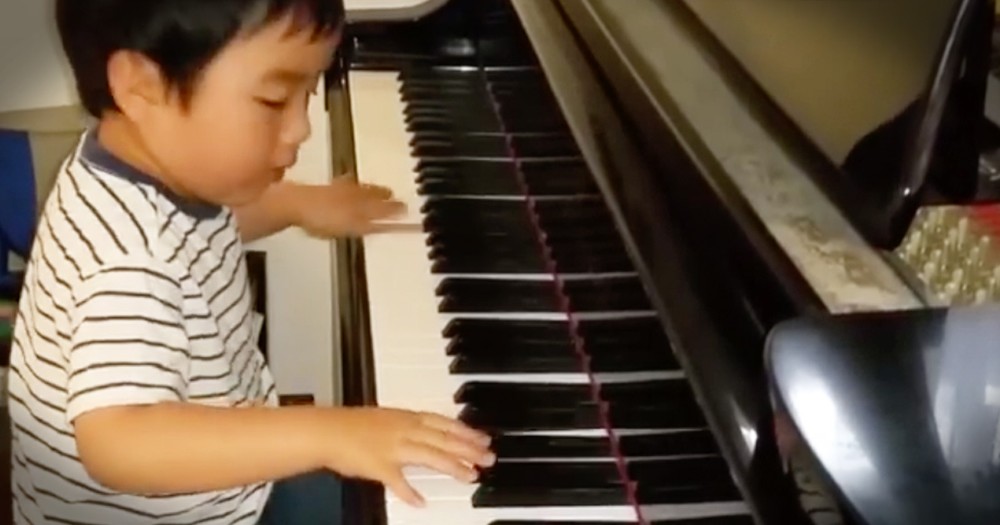 4-year-old Piano Prodigy Evan Le Takes On A Mozart Classic