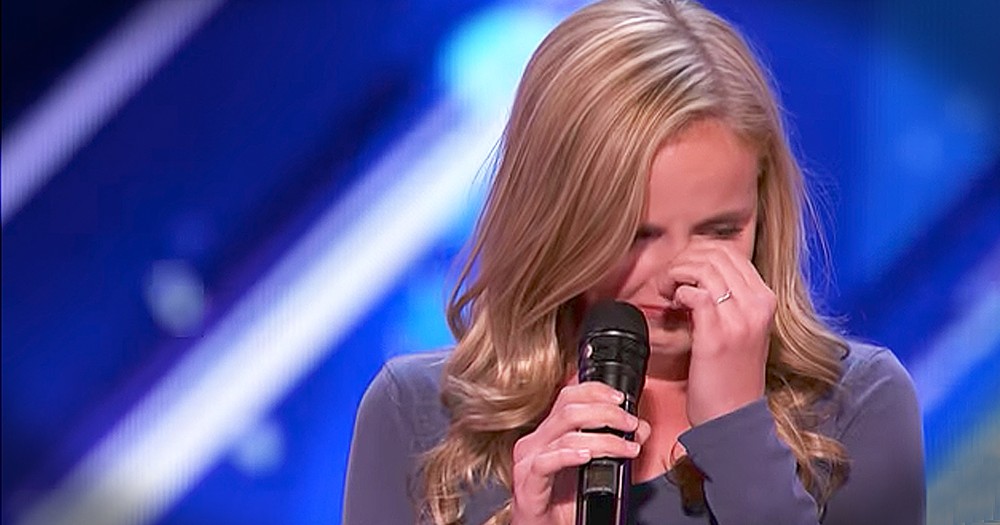 Evie Clair Dedicates Emotional Audition To Her Dad 