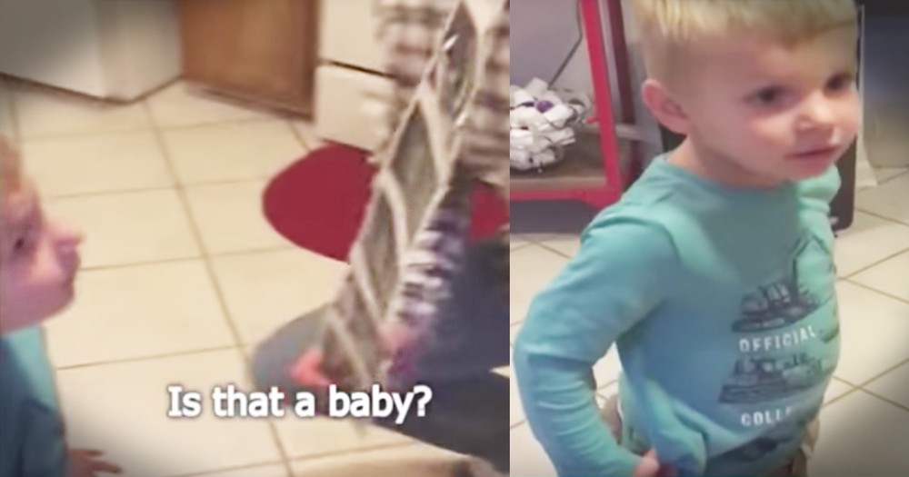 Kid Is Hilariously Honest About Mom's Pregnancy News