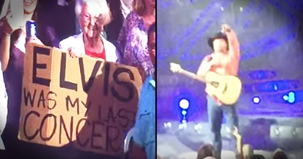 Garth Brooks Stops Concert To Serenade This Sweet 89-Year-Old