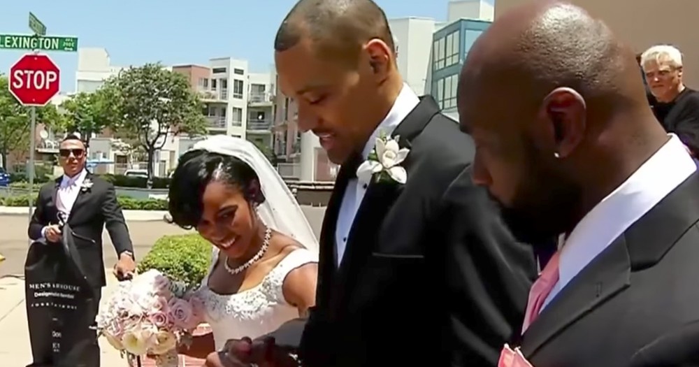 Paralyzed Olympian Walks Down The Aisle With His Bride