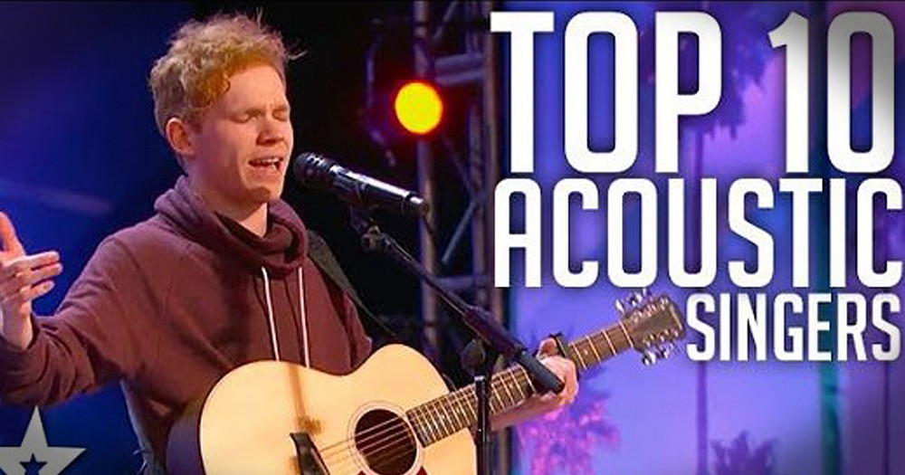 10 Best Male Acoustic Auditions From Talent Shows