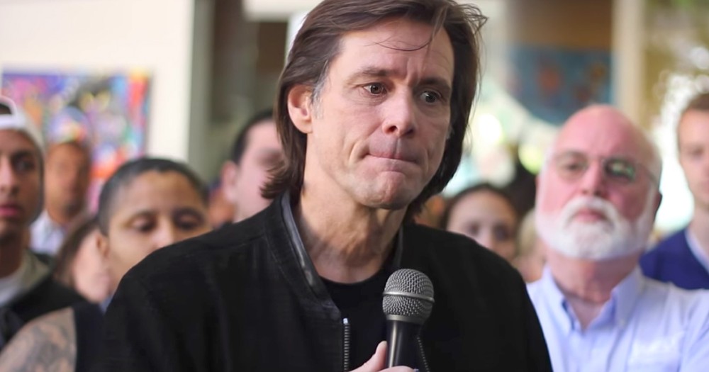 Jim Carrey On Depression And How Suffering Leads To Salvation