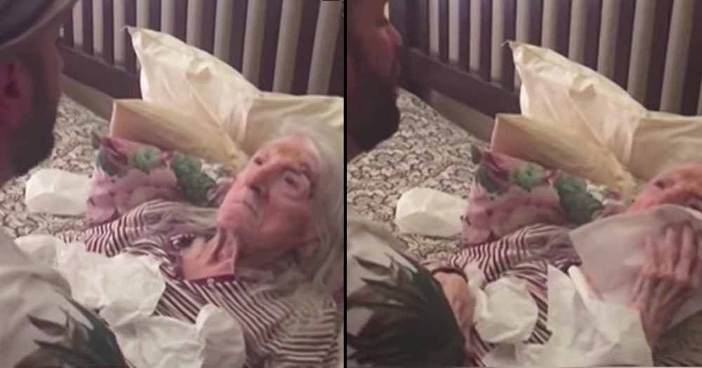 Grandson Sweetly Sings 'Unforgettable' To Bedridden Grandma