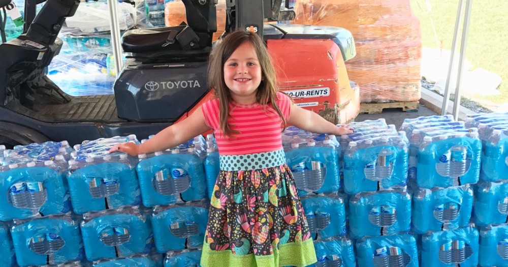 Kind 5-Year-Old Girl Donates Birthday Money To Hurricane Survivors