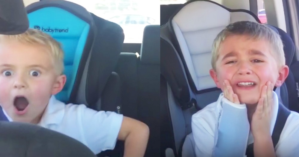 Two Brothers' Extreme Reactions To Mom's Gender Reveal