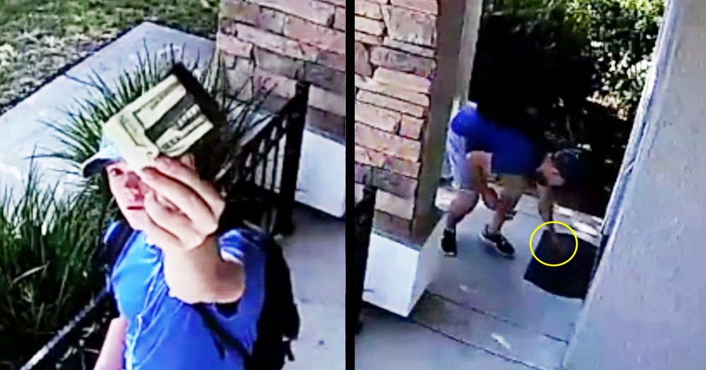 Surveillance Video Of Teen Returning Wallet Goes Viral