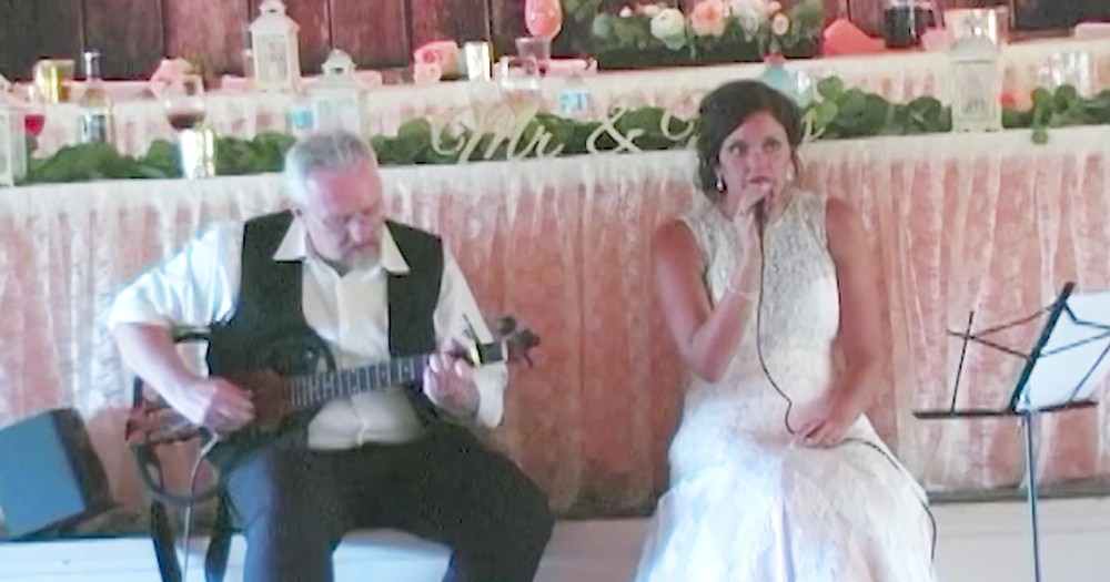 Father And Daughter Sing Heartfelt Duet At Wedding Weeks Before Cancer Diagnosis